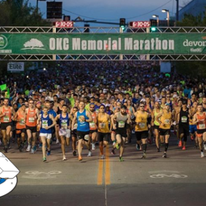 Runners at Oklahoma City Memorial Marathon